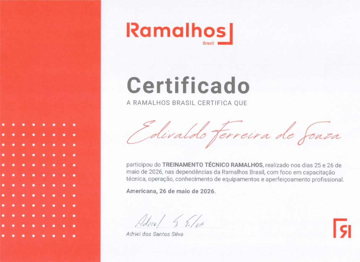 fornos treinamento técnico - certificado