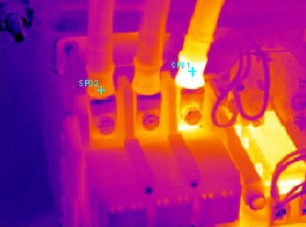 termografia elétrica